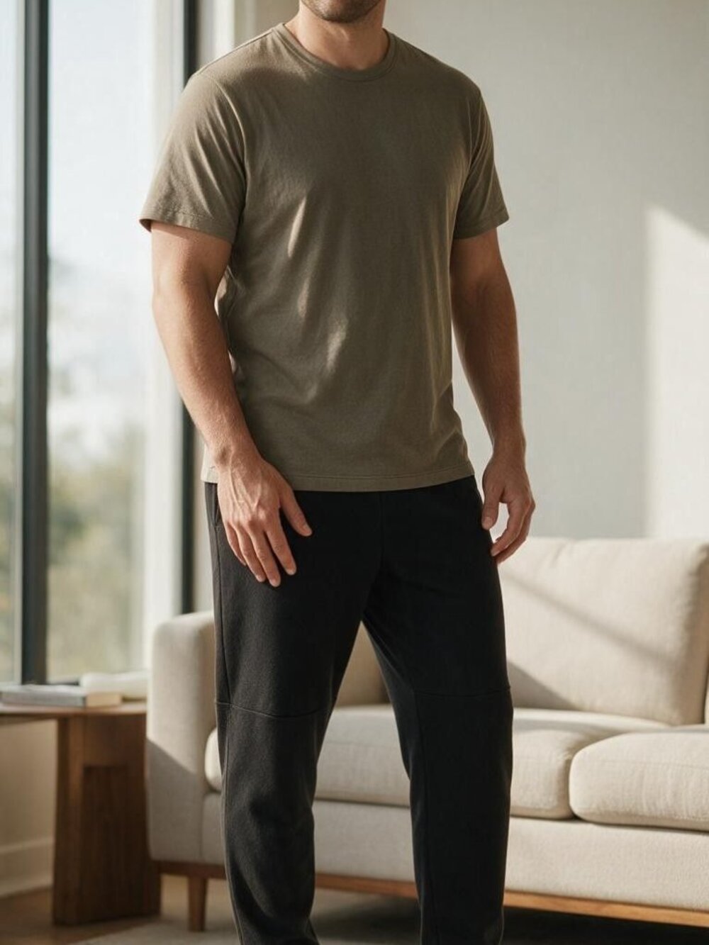 Luxe Jogger XL Black Soot Rayon/Nylon/Spandex Blend Elastic Waistband Zipper Poc